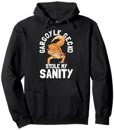 Gargoyle Gecko Reptile Lover | Funny Lizard Pet Owner Pullover Hoodie