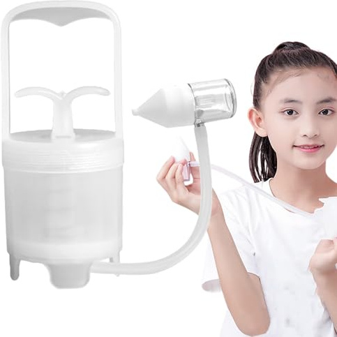 Nässug för småbarn, Manuell nässug | Manuell Booger Sucker Remover för småbarn | Nasal Strong Suction Cleaner lätt andning bad, resor, utflykt