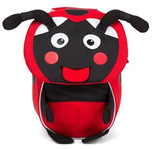 Affenzahn Kinderrucksack Kleiner Freund | Ergonomischer Kindergarten-Rucksack für Kinder von 1 bis 3 Jahren mit Reflektoren, Ziehzunge und Namensschild