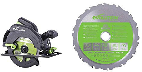 Evolution Power Tools Power Tools FURY Multi-Purpose Carbide-Tipped Blade with Multi-Material Circular Saw