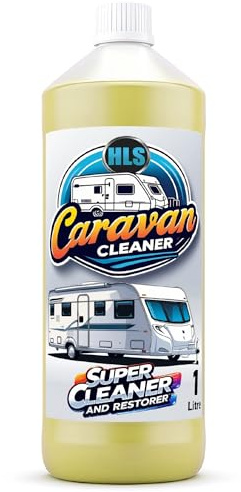 HLS Supplies 1L Caravan Cleaner & Black Streak Remover - Motorhome Cleaning Outside, Window and Roof
