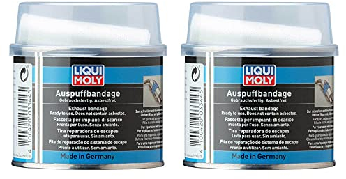 ILODA 2X Original Liqui Moly 1m Auspuffbandage Auspuffverband Exhaust Bandage 3344