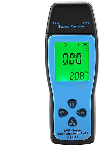 SMART SENSOR AS1392 Digitales Elektromagnetisches Radiometer Mini-LCD-Display EMF-Tester für Hausinspektionen Geisterjagdausrüstung