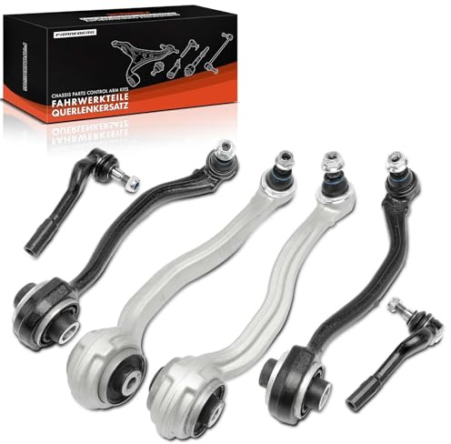 Frankberg 6x Querlenker Satz Vorderachse Kompatibel mit C-Klasse W203 2000-2007 C-Klasse T-Model S203 2001-2007 CLK C209 2002-2009 SLK R171 2004-2011 Replace# 2033300211