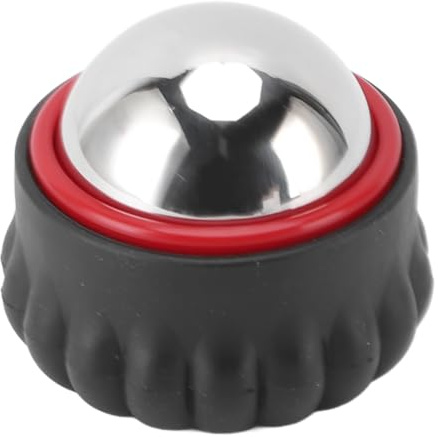 Eisroller Ball Massagegerät, Cryo Kaltmassageroller Ball Muskelerholung Tiefe Gewebeform Basis 360 Grad Drehung Myofasziale Freigabe Easy Glide für Hals