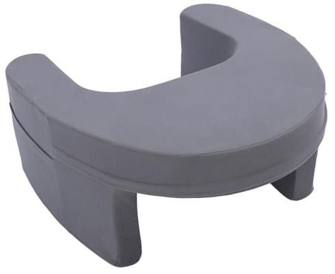 Wakects Almohada de Lectura, Almohada de Escritorio de Espuma Viscoelástica, Almohada Grande para Juegos para Regazo, Almohada Suave para Reposabrazos de Computadora Portátil