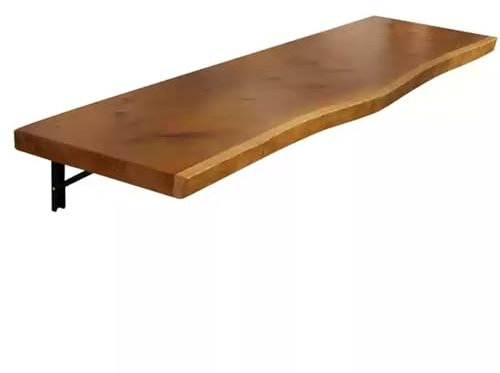 Wandklapptisch,Wand Wandtisch Klappbar Aus Holz,Wandschreibtisch,platzsparender Schwimmender Schreibtisch, Multifunktions Computertisch,werkbank,wand Montierter Klapptisch Für Office Home(160x45cm/63x