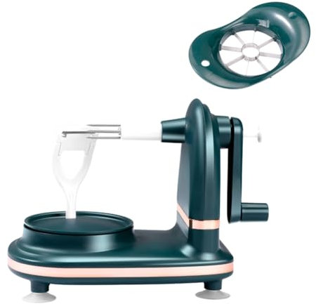 Turodeuo Upgrade Hand Peeler Fruit Peeler Machine, Multi Fruit Peeler, Essentials Multi-Fruit Peeler,Stainless Steel Fruit Peeler Easy Install