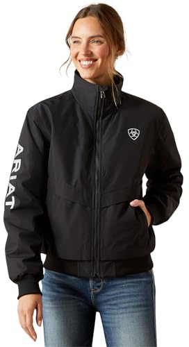 ARIAT Isolierte Wasserabweisende Stalljacke für Damen, Schwarz, L