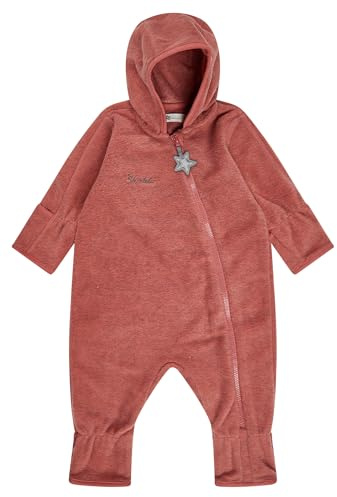 Sterntaler Overall aus Microfleece Unisex - Baby und Kinder – mit Reißverschluss, Stickerei sowie umklappbaren Hand- und Fußstulpen – kuscheliger Einteiler