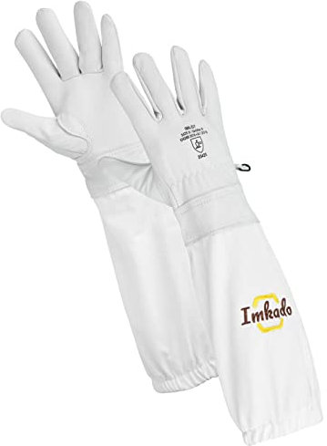 Imkado Imkerhandschuhe aus Rindsleder (8)