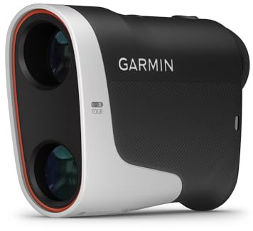 Garmin Approach Z30 Telémetro láser Inteligente con Pantalla OLED, Blanco/Negro