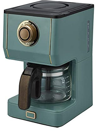 MYVVKIA Cafetera Máquina de café Cafetera eléctrica de Goteo para el hogar Cafetera de 650 ml