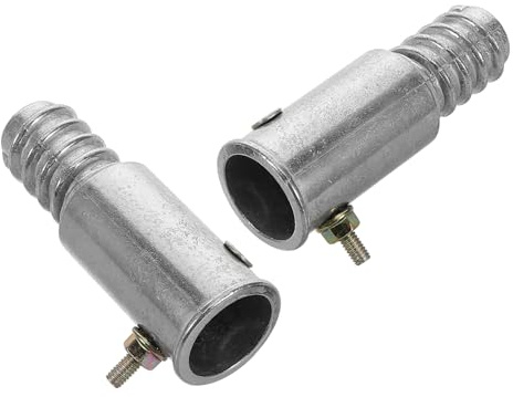 PRETYZOOM Threaded Tip Repair Kit for Broom Handles with Versatile Compatibility, Lightweight Aluminum Alloy and Iron Construction, for Outdoor Use and Furniture Making