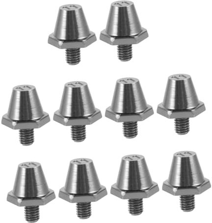 ibasenice 10piezas Clavos Metálicos para Zapatillas De Running Unidades para Atletismo Reemplazables Tacos De