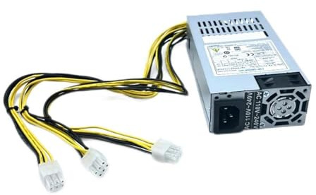 Bloc d'alimentation ATXS 1U 250/300/400/500 W pour économiser de l'espace avec câble fixe et compatibilité PCIe 6 broches améliorée