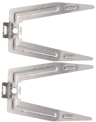 MUCKLILY 2piezas Unidades Tenedores Para Asar Pollo De Acero Inoxidable Accesorios Para Horno y Freidora De Aire Tenedores Para Carne La Parrilla Con Diseño Resistente y Estable