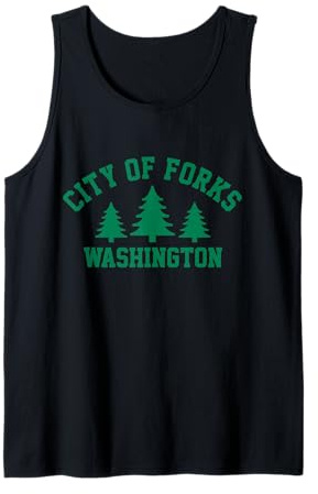City of Forks Washington Tank Top