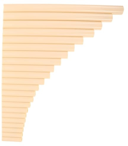 TOYANDONA Traditionelle Panflöte Elegant in G-dur mit 22 Pfeifen Links oder Rechts aus Kunststoff Vielseitig Spielbar für Anfänger und Profis für Klassische Aufführungen und Musikunterricht