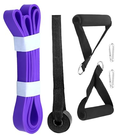 Widerstandsband Für Klimmzüge - Latex Trainings Dehn Gummibänder,Trainingsgeräte Fitness Gurte Für Training Zuhause Schule Für Frauen Männer Jugendliche