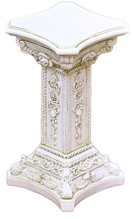 Decorative Roman Column Pedestal, Wedding Roman Column Greek Pillars Stand, Display Stand for Statues Plants & Vases, Flowers Plant Holder for Indoor Outdoor Garden Decor