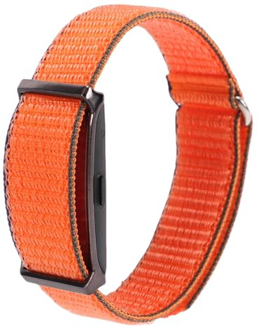 Sxhlseller Intelligentes Armband für Männer und Frauen, Intelligentes Gesundheitsarmband mit Schlaf-Tracking, 1 ATM Wasserdicht, Fitness-Tracker mit App, Leichte Smartwatch Zum Schwimmen, (ORANGE)