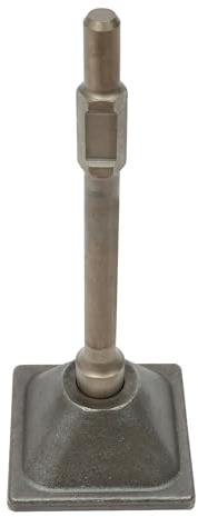 Hammer Stampfer Verdichter 15,24 x 15,24 x 40,64cm Tamper Stahl Packer 1-1/8'' Sechskant-Schaft für Gas- oder elektrische Abbruchhämmer