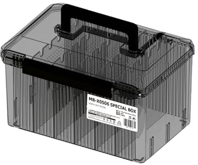 Generisch Angelköder Box - Tragbare Holz Box, Multifunktionaler PC Angelkasten | Endgerät Köder Aufbewahrung, Angelköder Lockboxen, Tintenfisch Jigs Köder Aufbewahrungskoffer Wasserdicht Für Angeln