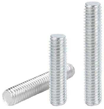 Barre filettate a doppia estremità - Viti filettate metriche complete in acciaio al carbonio, zincate, M3-M12(140mm M4 20pcs)