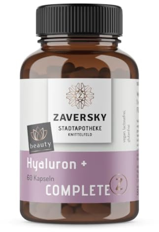 APOTHEKE ZAVERSKY – Hyaluron+ Kapseln mit Zink & Aronia - vegan & rein (1)
