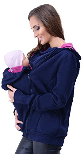 Mija – 3 in1 bärjacka, omståendejacka med dräktströjor för handduk för babybärning 4046