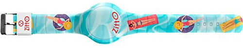 ZITTO POOLRELAX-Mini-FG Digitaluhr aus Silikon, mehrfarbig