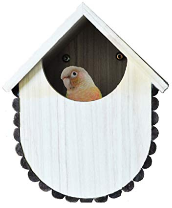 Vogelhäuschen, Robust Hölzern Haustier Nach Hause Dauerhaft Klein Vogel-Hotel-Kabine Zum Haus Und Garten Vogelvoliere