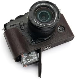 TP Original Handgefertigte Echtleder-Halbkameratasche für FUJIFILM X-PRO3