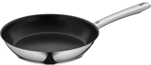 WMF Nordic Profi Bratpfanne 24 cm Induktion, Pfanne antihaftbeschichtet, backofengeeignet, tropffrei, Cromargan Edelstahl Bratpfanne, für alle Herdarten geeignet, spülmaschinengeeignet