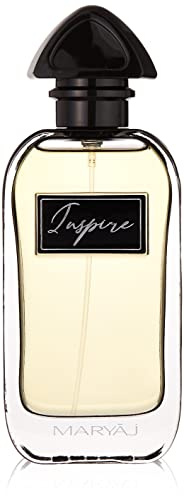 MARYAJ INSPIRE by Maryaj Eau de Parfum Uomo 90 ml - Profumo speziato agrumi con bergamotto, limone, pepe, cardamomo - Fiducia aromatica con patchouli, ambra e vaniglia - Profumo legnoso