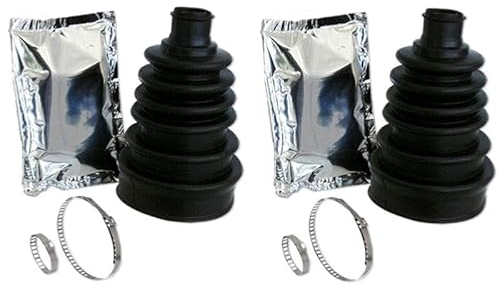 OC-PRO 2 Soufflets DE CARDAN UNIVERSELS pour Auto avec Colliers ET Graisse