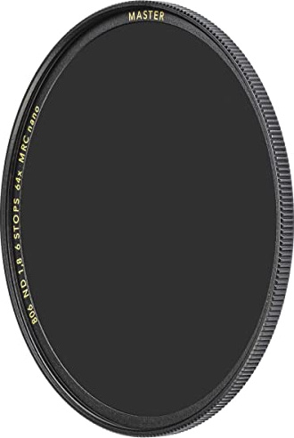 B+W Graufilter ND 1,8 MRC Nano Master 62mm (16x vergütet, Slim, Premium)