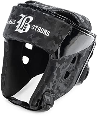 Benlee Artificial Leather Head Protection Claymont S/M Black/Silver, 199045