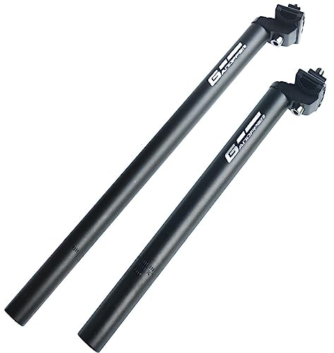 SattelstüTze 1 Stücke Fahrrad Sattelstütze 25,4 27,2 28,6 30,9 31,6 350/450mm Lange Fixed Gear MTB Mountain Road Bike Verlängerung Sattelstütze Rohr Sattelstange SattelstüTzen(31.6X 350mm-01)