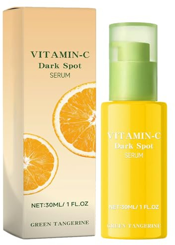 Vitamin C Serum for Face,io Vitamin C Serum mit Hyaluron,Bio Vitamin C Serum mit Hyaluron,Anti-Aging und Dunkle-Flecken Vitamin C Serum für Gesicht,Hyaluronsäure-Gesichtsserum 30ML