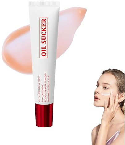 Oil Sucker Extreme Mattifying Alkaline Primer, Oil Sucker Primer Makeup, Waterproof Mattifying for All Skin Types (1pcs, 1 g (Pack of 1))