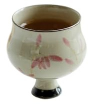 ksjdieunf Tea Set Mug Household Hand-painted Teacup Ceramic High-foot Teacup Chinese Teacup Creative Coffee Cup Tea Party Tea Mug