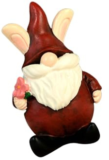 Xanorrg Elfes De Noël Figurine du Père Noël pour Festival Decor Decors Resins Gnomes Ornement Miniature Aquariums Fishtanks Décoration Bureau Affichage Elfe Figurine