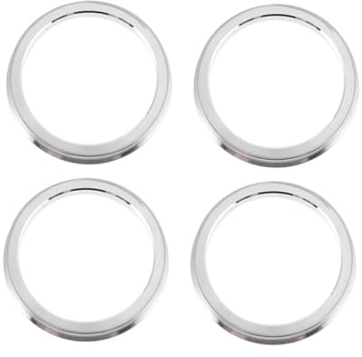 Beatifufu 4 Piezas Anillos Centradores para Ruedas Adaptador de Buje de Aleación de Aluminio para Decoración Exterior de Coche