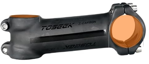 YUCHUANGYE Potencia Bicicleta Carretera Vástago de Manillar Bicicleta Ultraligero, vástago montaña 7 Grados, Potencia Cobertura Total Carbono, Piezas Elevadoras 31,8mm(Matt-Angle 7-100mm)