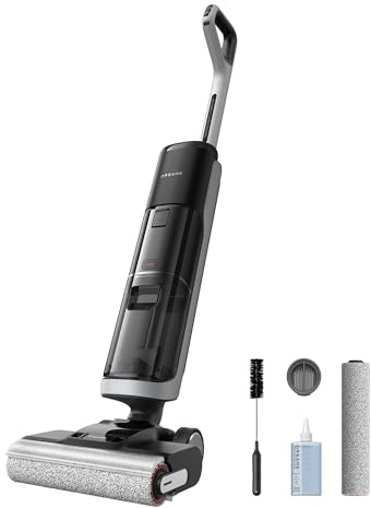 dreame H14 Pro Nass- und Trockensauger, 180° Lie-Flat, 60 °C Bürstenpflege, 5-min Trocknung, automatische Lösungsmittelverteilung, App-Steuerung, Doppelrotationsbürste, 18.000Pa Saugkraft, Doppelkante