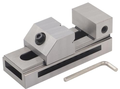 IJSDNVJNDX CNC High Speed Flat Vise 2.5 Inch Universal Grinding Machine Fast Acting Whip Right Angle Milling Machine Bench Vise Fixture