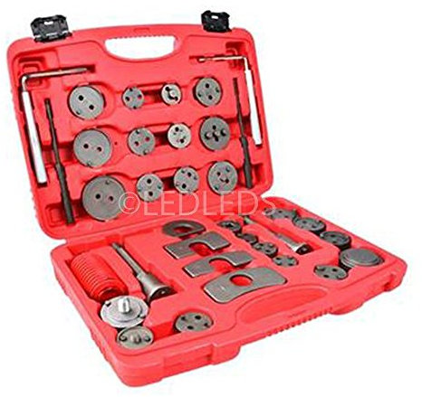 KIT ARRETRATORE PISTONCINI PINZA FRENO POSTERIORE 35 PEZZI ARRETRATORI DISCO