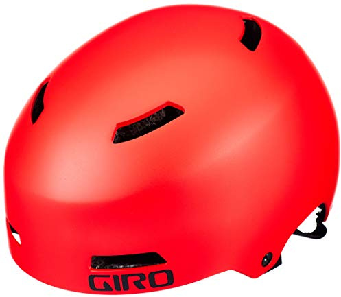 Giro Dime FS Casque de vélo Unisexe pour Adolescent, Rouge Brillant, S | 51-55 cm